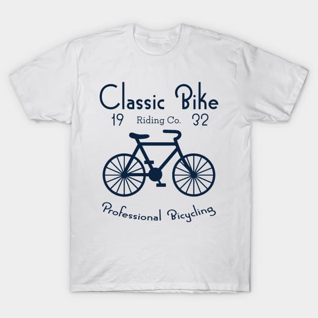 Vintage Classic Bicycling Tees T-Shirt by ArtisticNomi